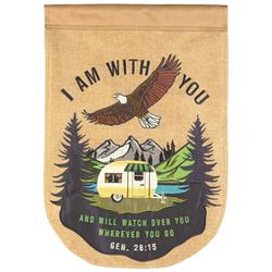 FLAG-2112 Flag Camper I Am With You 13x18