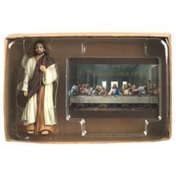 Picture of Dicksons JESUSFIG-139 Jesus Figurine With The Last Supper Card