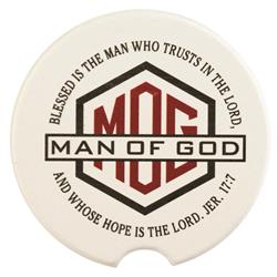 CC-18 Car Coasters Man Of God 2-Pack