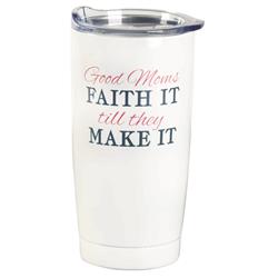 Picture of Dicksons SSTUMW-149 Tumbler Good Moms Faith It White 20 oz