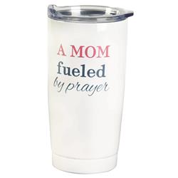 Picture of Dicksons SSTUMW-147 Tumbler A Mom Fueled By White 20 oz