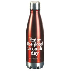Picture of Dicksons SSWBR-13 Water Bottle Enjoy The Good Red 17 oz