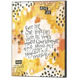 PLK1114-931 Wall Plaque Love The Lord Your God