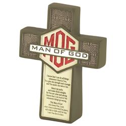 TTCR-838 Tabletop Cross Man Of God