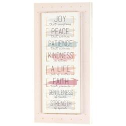 SPLK612-828 Stacked Wall Plaque Joy Peace Patience