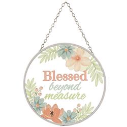 SUNCG-42 Suncatcher Blessed Beyond Measure 6in