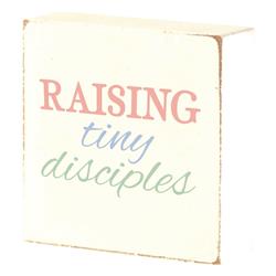 TPLK33-224 Tabletop Plaque Raising Tiny Disciples