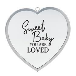 Picture of Dicksons HMW-08-01C Heart Mirror Sweet Baby You Are Loved Sm