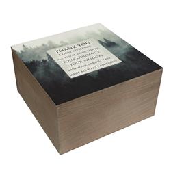 EWOODBOX-07 Keepsake Box Thank You I Appreciate