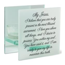 MCHQ55 Tealight Holder My Jesus, I Believe That
