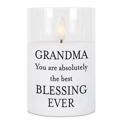 PGC-04-17SWH LED Candle Grandma Absolutely Best 4in