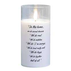 PGC-06-21WH LED Candle In This Home-We Do Second 6in