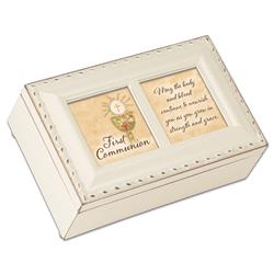 PM6019SI Petite Music Box First Communion
