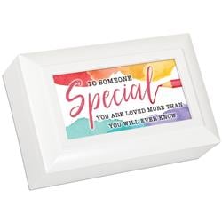 PM6009WH Petite KeepsakeBox Someone Special White