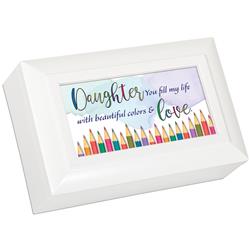 PM6008WH Petite Keepsake Box Daughter White