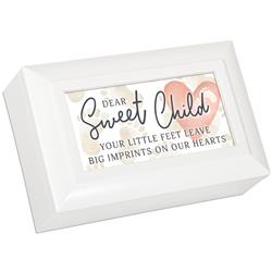 PM6007WH Petite Keepsake Box Sweet Child White