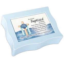 WB2123SBL Music Box As You Are Baptized Num. 6:24