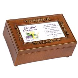 PR358S Petite Music Box 1st Communion-Lk 22:19