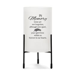 HGC21W Hurricane Candleholder In Memory-Gone