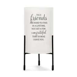 HGC4W Hurricane Candleholder True Friends Are