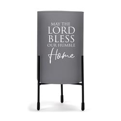 HGC20SGY Hurricane Candleholder May Lord Bless
