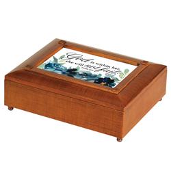 JBRB08S Unisex God is within Her, Psalm 46-5 Jewelry Box, Multi Color - One Size