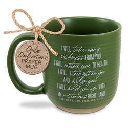 Picture of Dicksons 18481 20 oz Unisex Amen Heal Restore Coffee Mug, Green - One Size