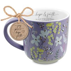 Picture of Dicksons 18513 18 oz Unisex Spring Garden Hope Coffee Mug, Purple - One Size