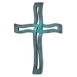 WCR-188 12 in. Unisex Resin Wall Cross, Multi Color - One Size