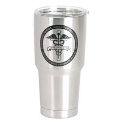 Picture of Dicksons SSTUM-125 Unisex Cross Caduceus Ephesians 2-10 Encircling It Tumbler, Multi Color - One Size