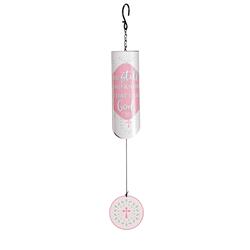 WCA-2001 23 in. Unisex Be Still & Know Psalm 46-10 Windchime, Multi Color - One Size
