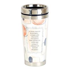 Picture of Dicksons SSMUG-329 16 oz Unisex A True Friend Is Travel Mug, Multi Color - One Size