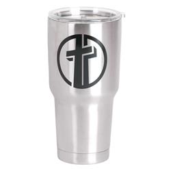 Picture of Dicksons SSTUM-127 30 oz Unisex Cross Stainless Steel Tumbler, Multi Color - One Size