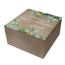 EWOODBOX-08 Unisex Memories Are Timeless Keepsake Box, Multi Color - One Size