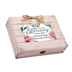 L269SPK Unisex You Are Blessing Locket Music Box, Pink - One Size