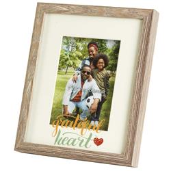 FRMWDWG-810-79 Unisex Grateful Heart Wall Photo Frame, Multi Color - One Size