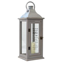LTN225LGY Unisex Bond Mother & Son Large Lantern, Grey - One Size