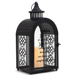 LTN226LMB Unisex Mom You Mean So Much Large Lantern, Black - One Size