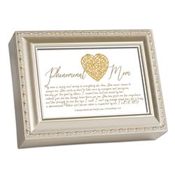 MB2319SC Unisex Phenomenal Mom My Mom Is Loving Music Box, Multi Color - One Size