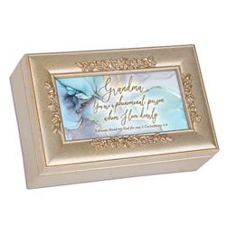 PR372SC Unisex Rose Phenomenal GrandmaPetite Music Box, Multi Color - One Size