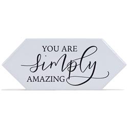 TLPT05W Unisex Simply Amazing Tabletop Tile, White - One Size