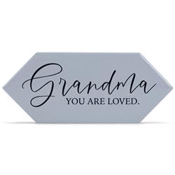 TLPT11GY Unisex Grandma You are Loved Tabletop Tile, Grey - One Size