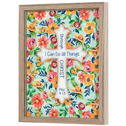 FRMWDWG-1114-80 Framed Wall Art I Can Do All 11x14