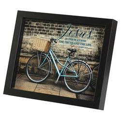 FRMWDBL-108-91 Framed Wall Art Jesus Is The John 14:6