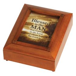 BOXRBJEW-102 Jewelry Box Blessed Is The Man