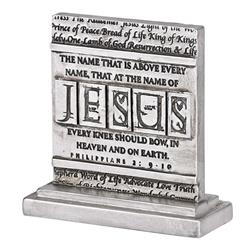 TTPLQR-104 Tabletop Plaque Names Of Jesus