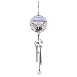 WCA-1003 Windchime Dove SafelyHome In Heaven 14in