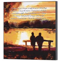PLK1010-972 Wall Plaque Journey On Since You Have