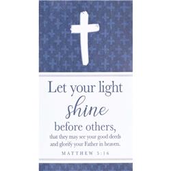 MAG-1036 Magnet Let Your Light Shine 5x2.75