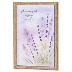 24BW-1015-835 Framed Wall Art Be Anxious For Nothing